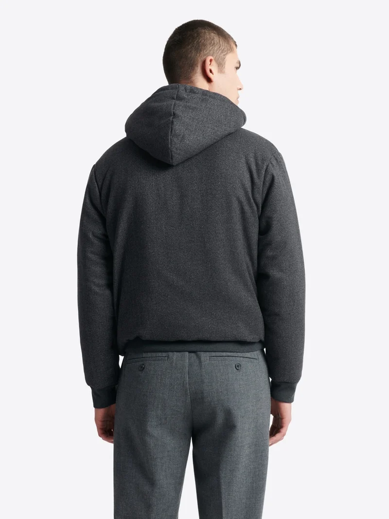 Blouson matelassé à capuche