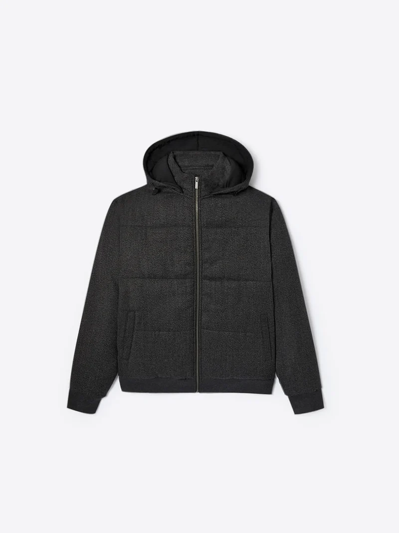 Blouson matelassé à capuche