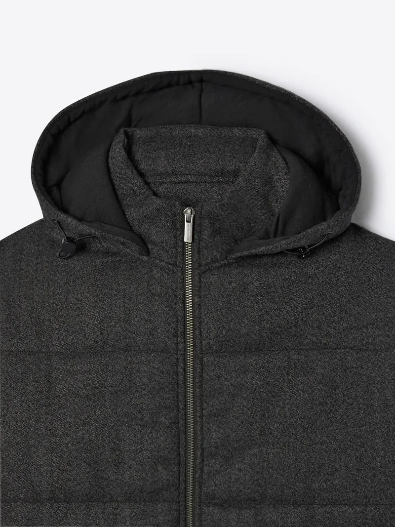 Blouson matelassé à capuche