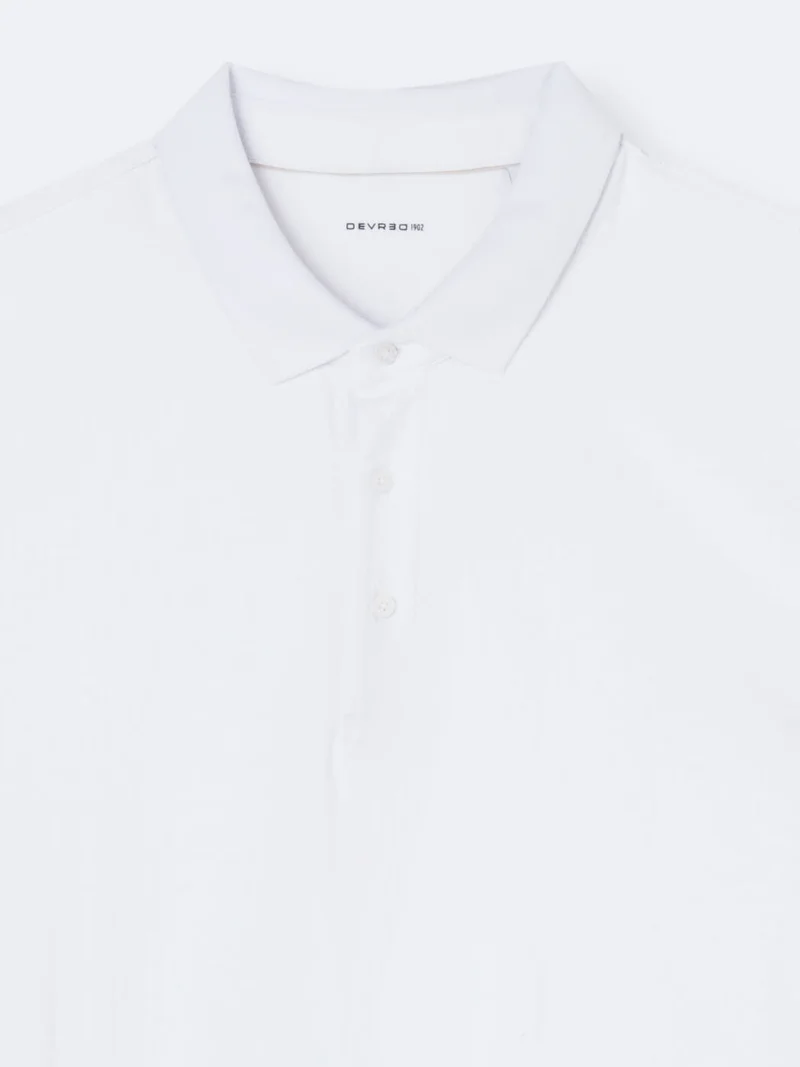 Polo manches courtes en coton