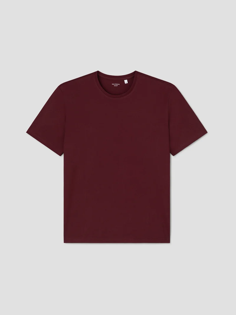 T-shirt col rond en coton Supima®