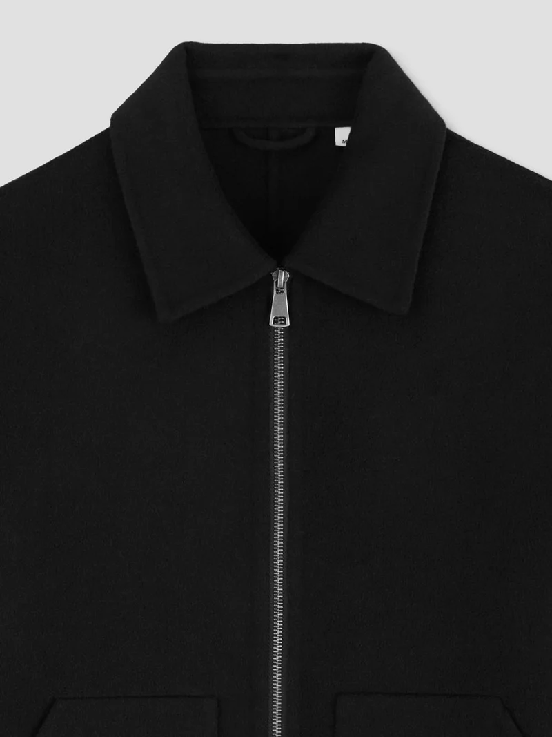 Veste en laine mélangée