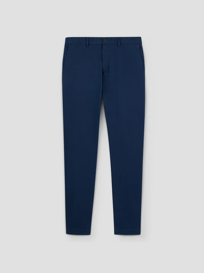 Chino en coton mélangé