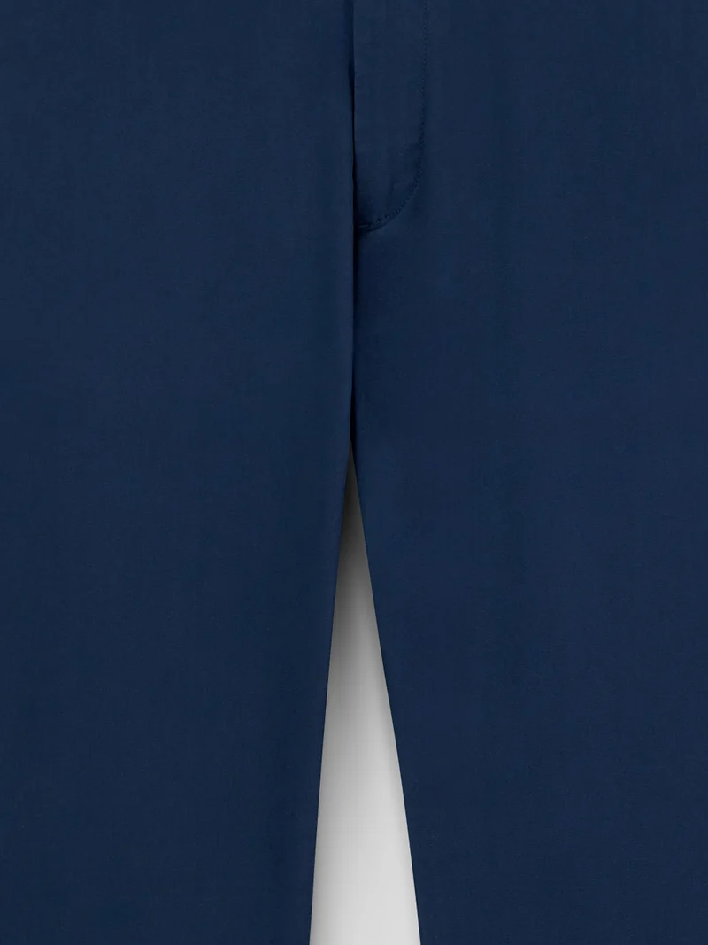 Chino en coton mélangé