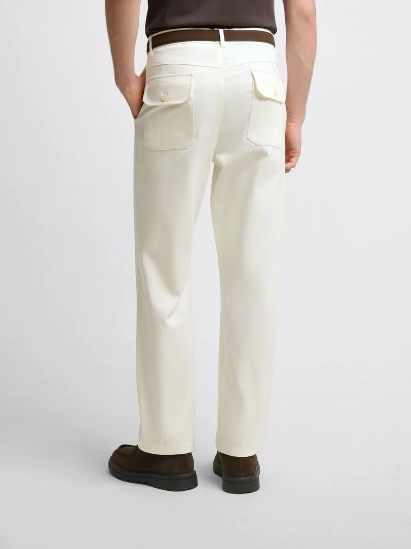 Chino en coton mélangé - L'atelier