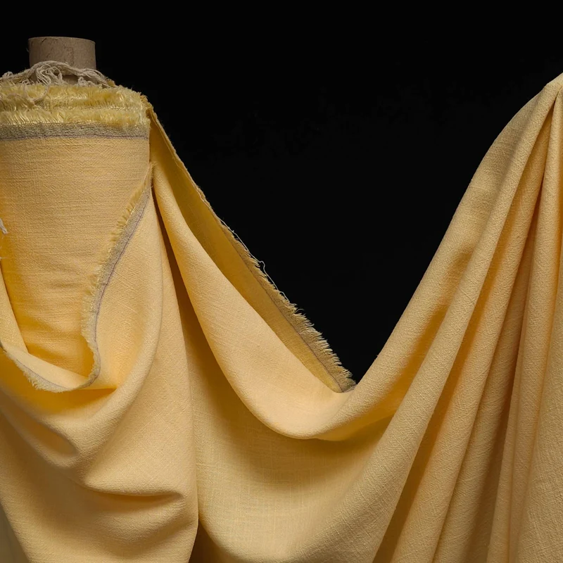 Tissu mélange rayonne et lin | Certifié OEKO-TEX®