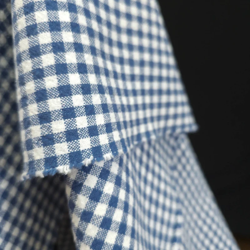 Coton Organique | Vichy | Tissé Teint | 5 mm