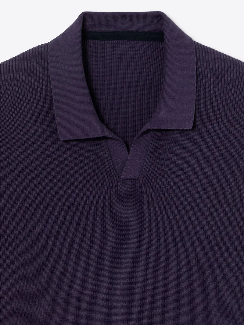 Pull col derby en coton