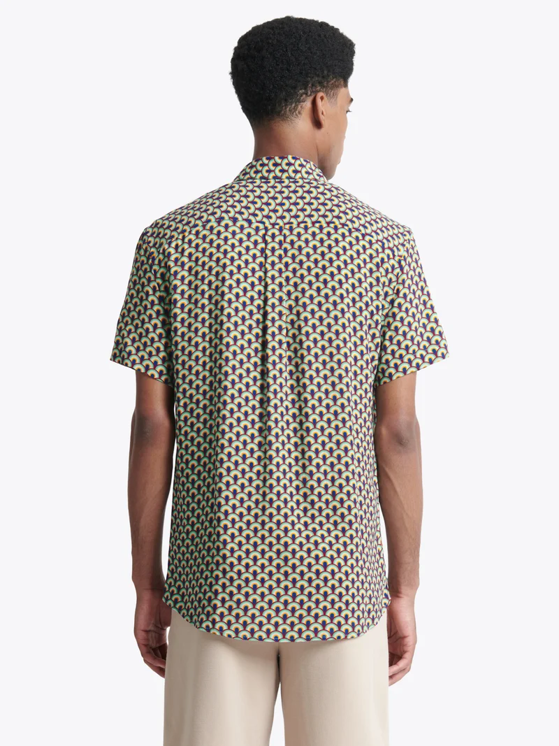 Chemise fantaisie en viscose