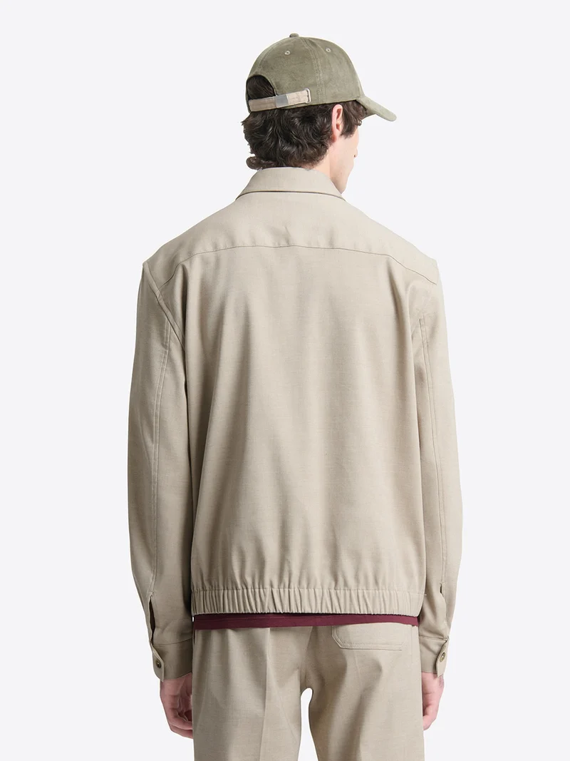 Surchemise regular en coton