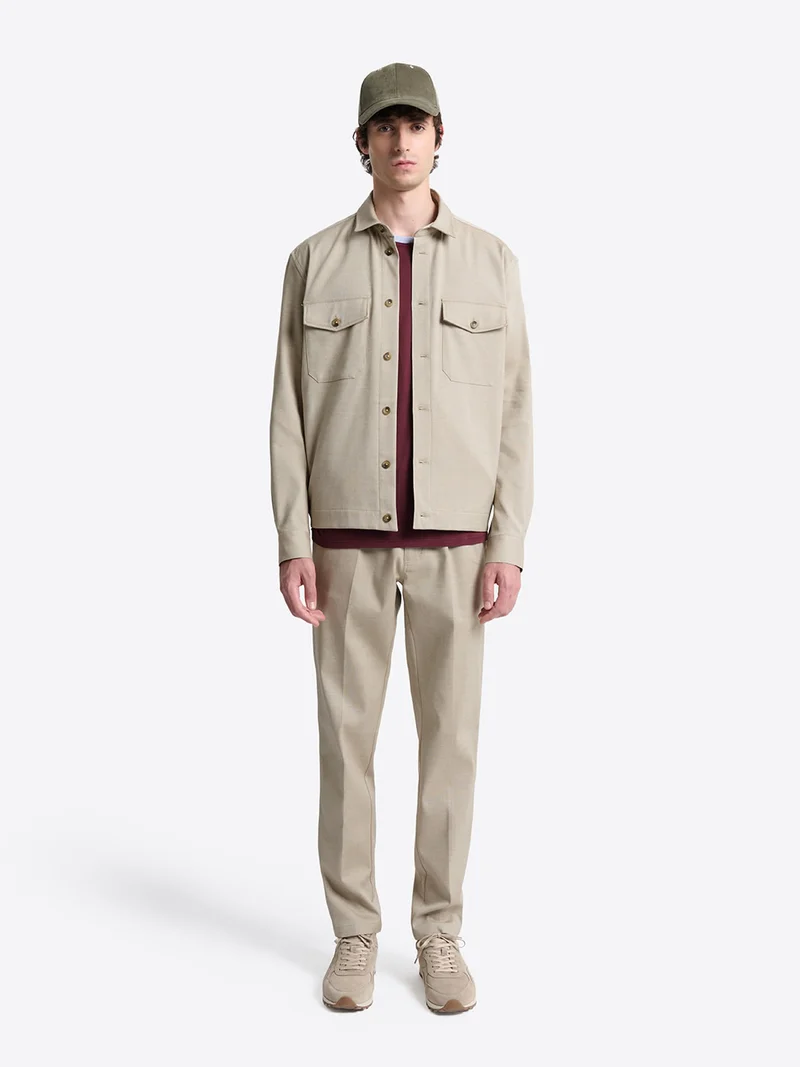 Surchemise regular en coton