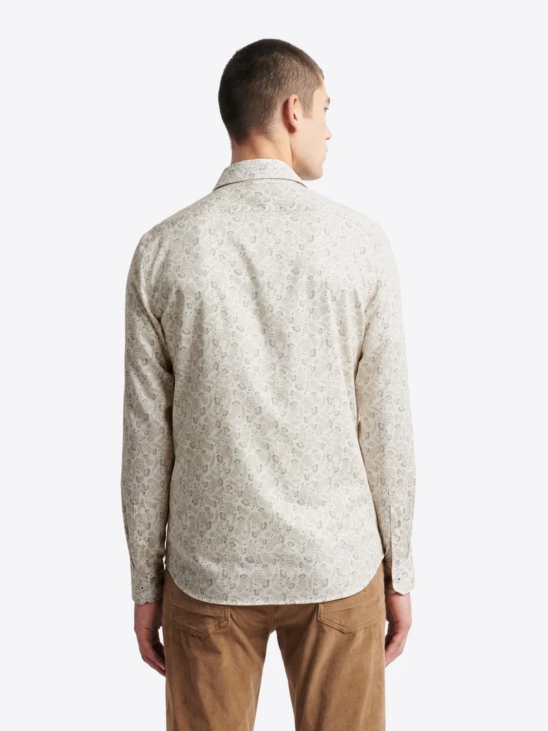 Chemise fleurie 100% coton