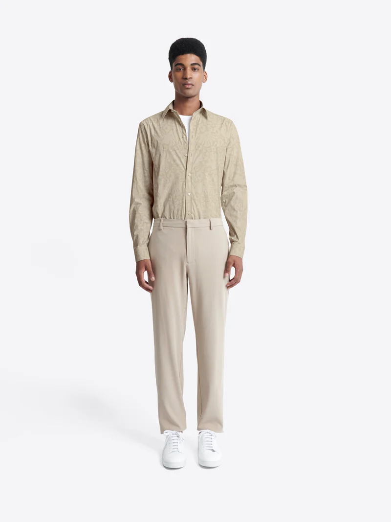 Chemise stretch fleurie