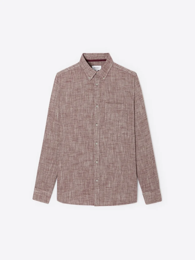 Chemise regular chinée