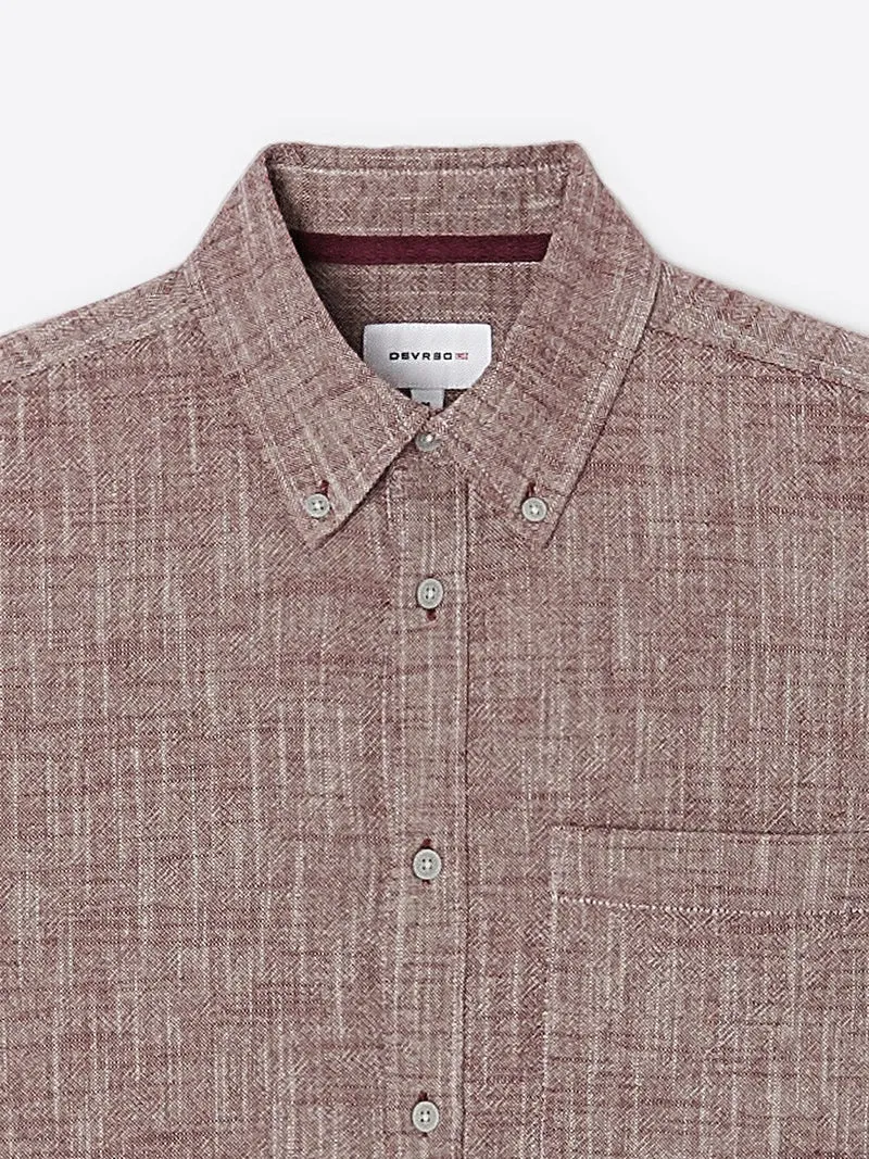 Chemise regular chinée