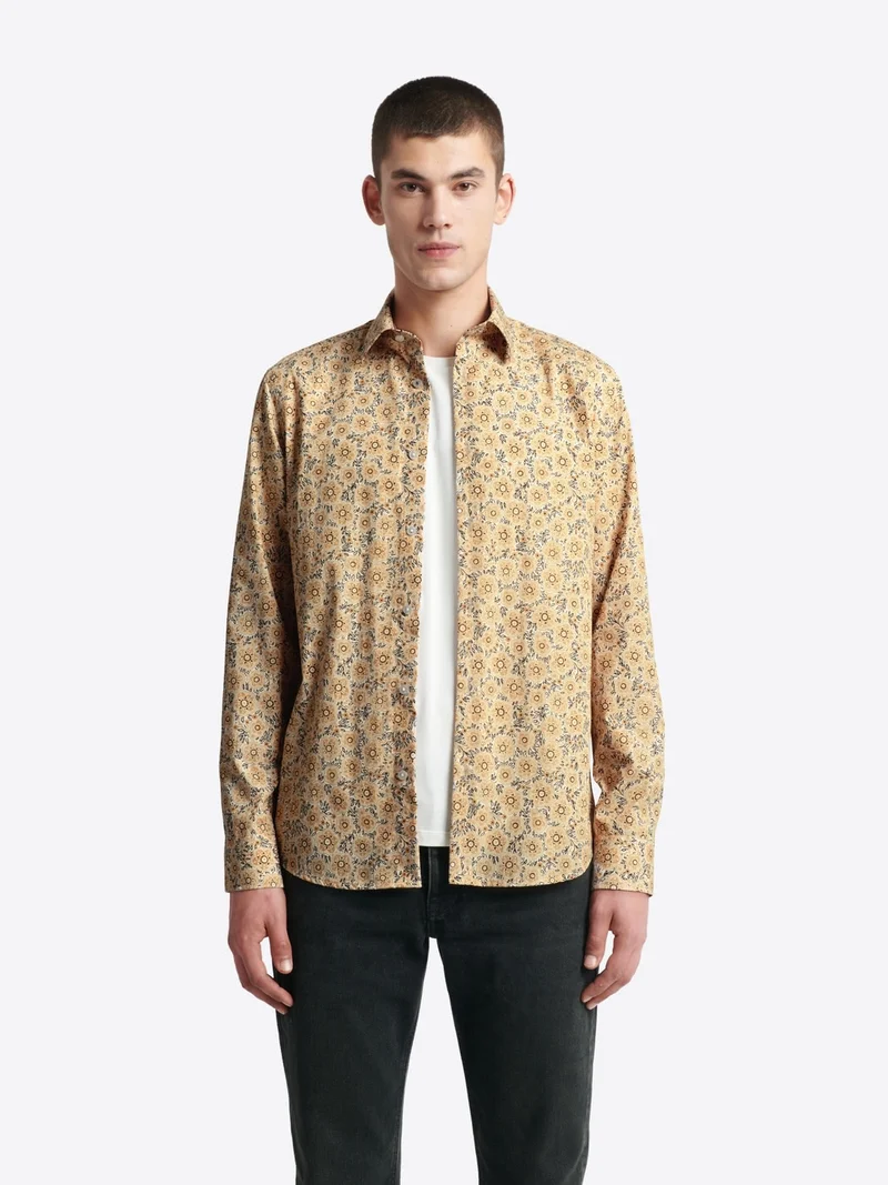 Chemise fleurie en coton