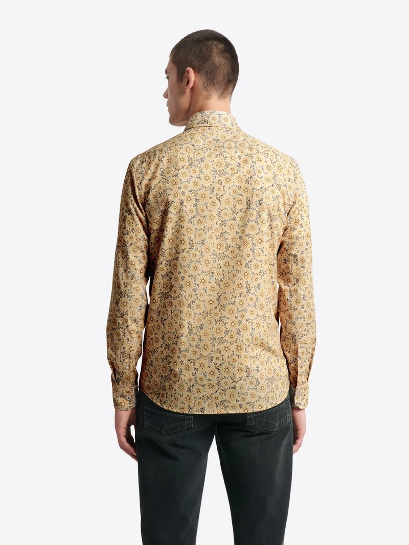 Chemise fleurie en coton