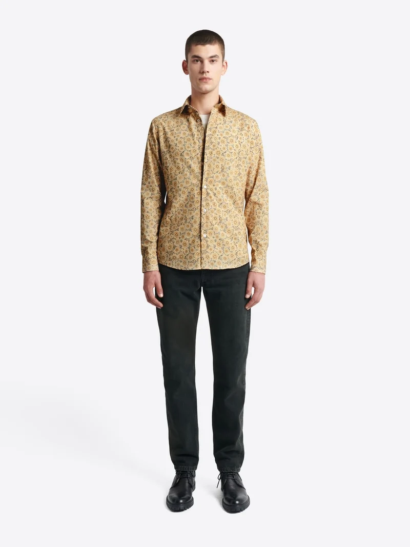 Chemise fleurie en coton