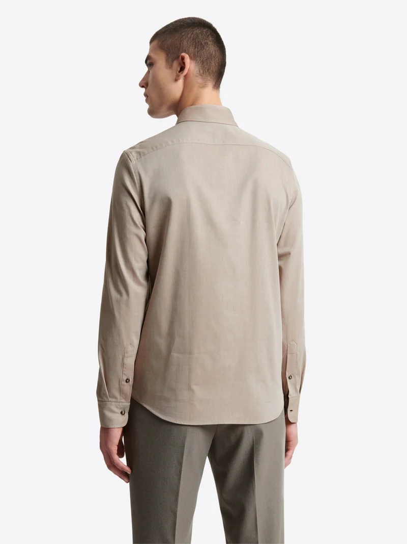 Chemise chinée en coton