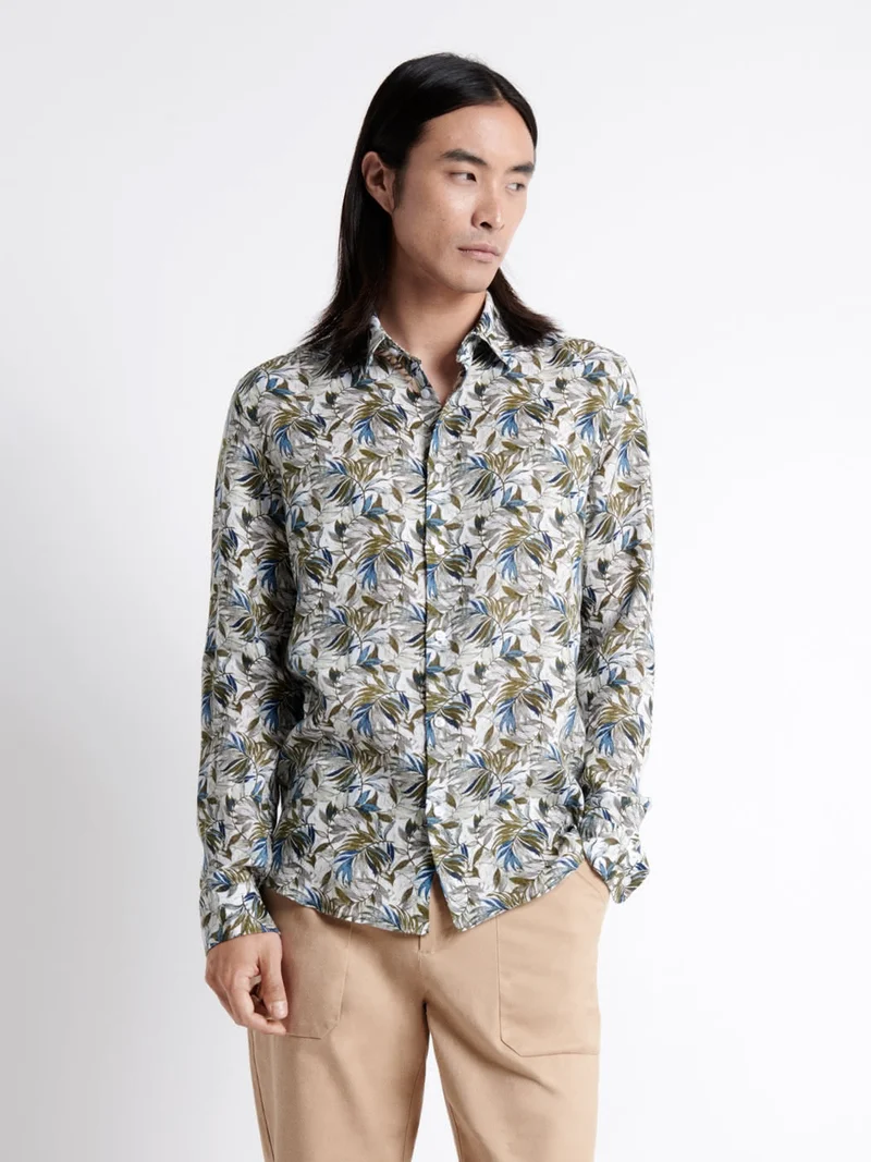 Chemise végétale 100% lin