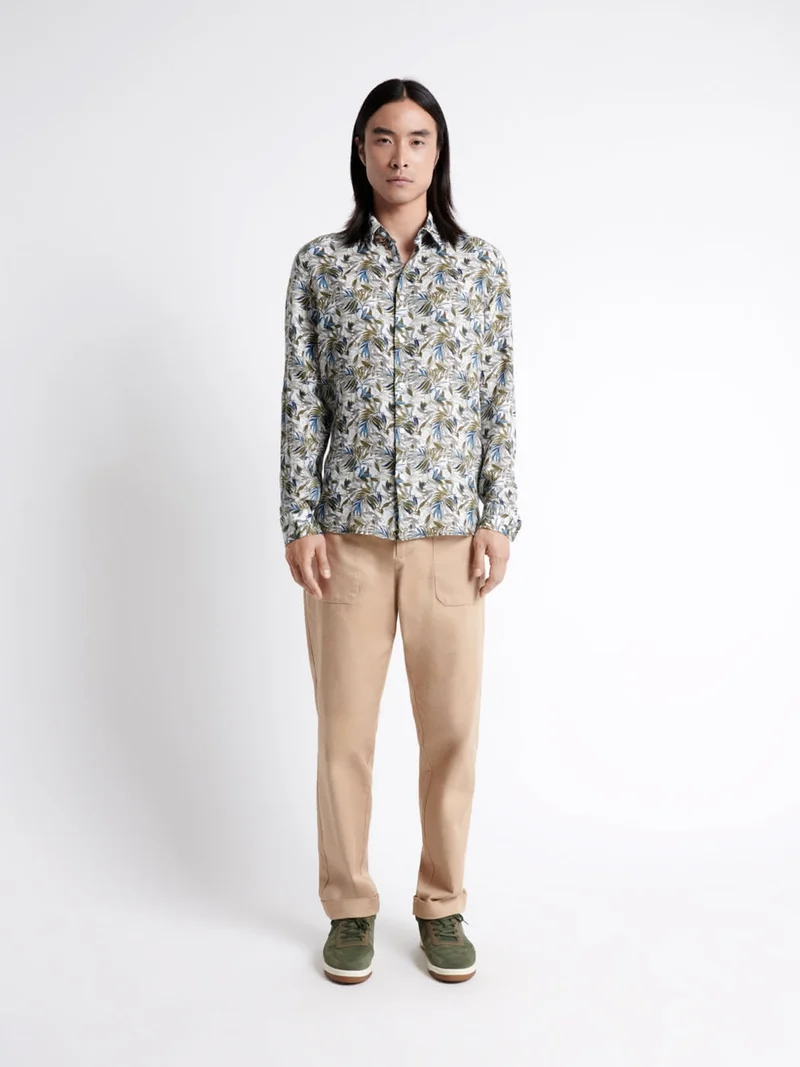 Chemise végétale 100% lin