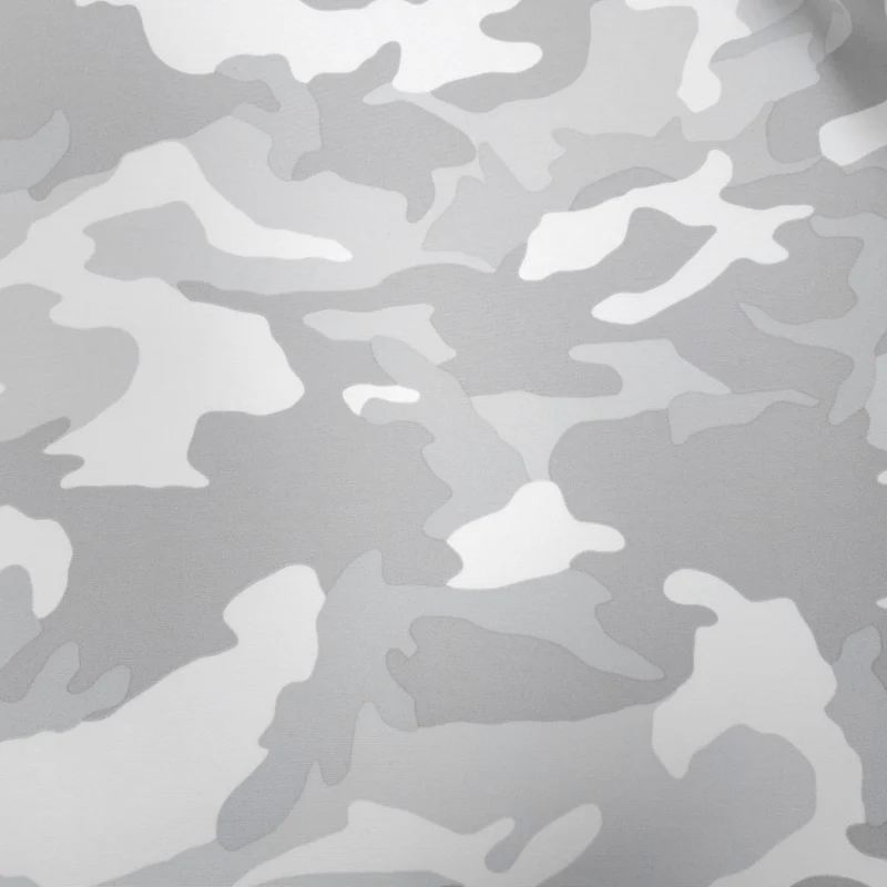 Tissu d’extérieur déperlant | Camo blanc | Deadstock Canada Goose
