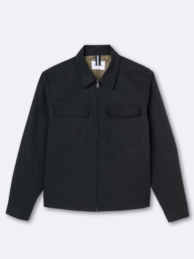 Blouson col chemise