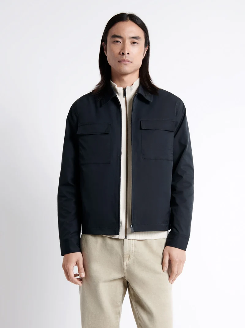 Blouson col chemise
