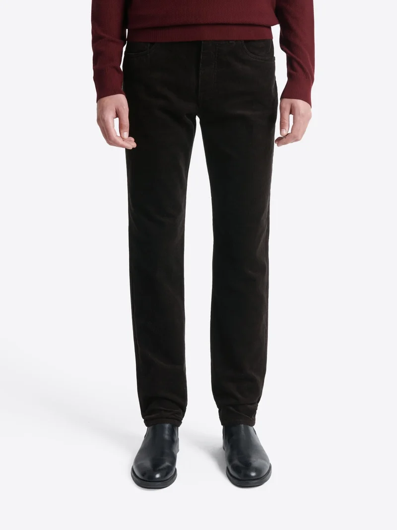 Jean couleur regular en coton