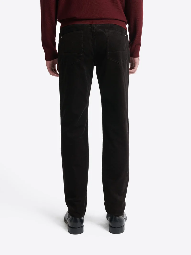 Jean couleur regular en coton