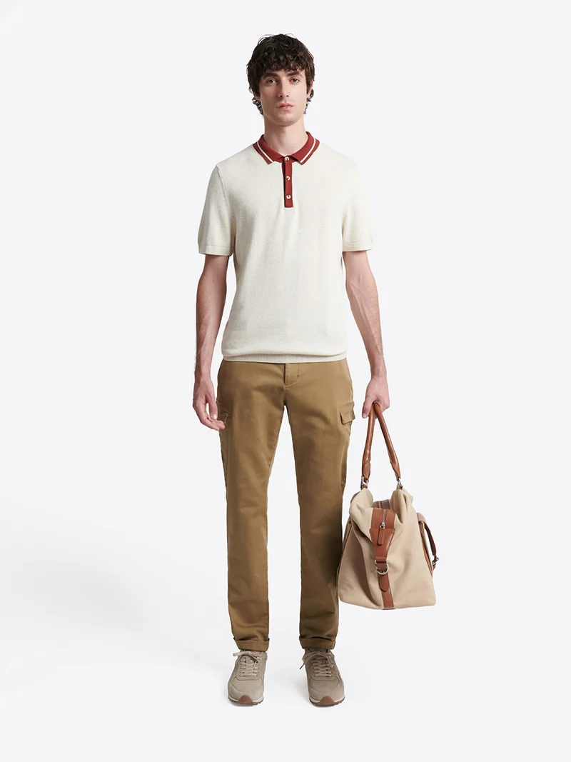Slack uni en coton