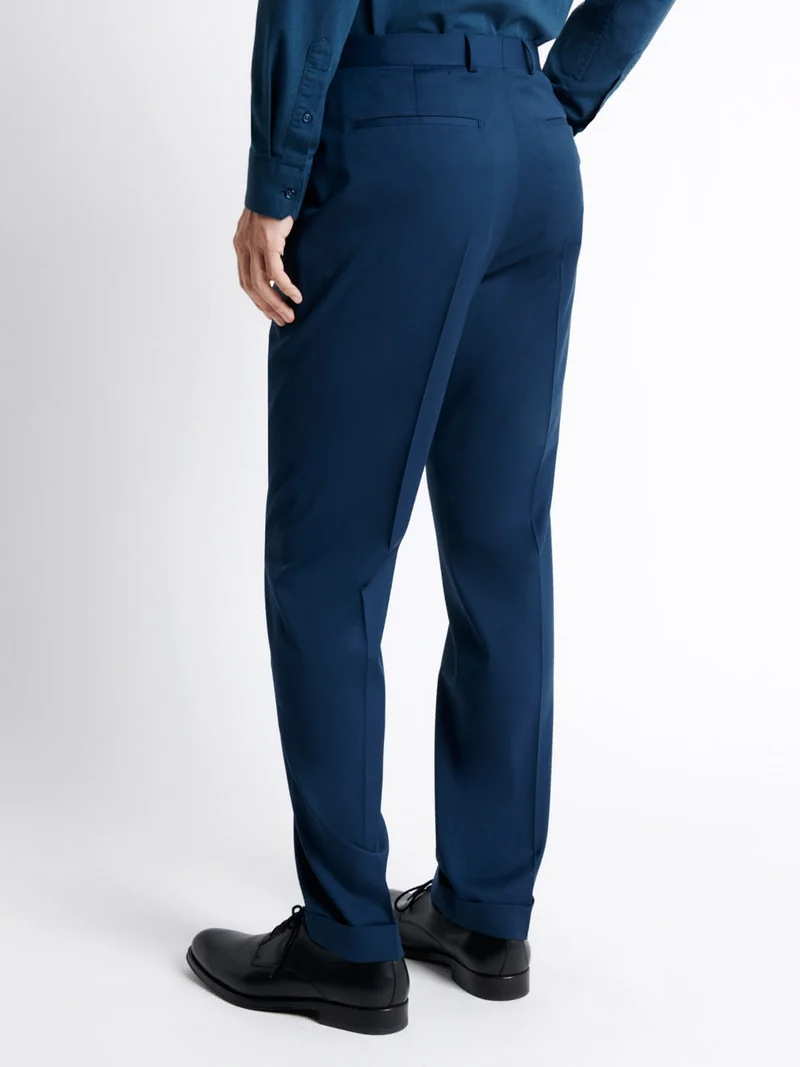 Pantalon de costume regular en laine
