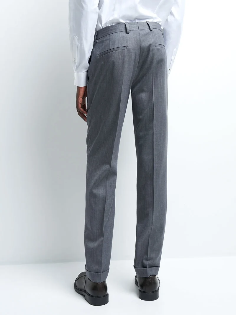 Pantalon coordonnable extraslim en laine
