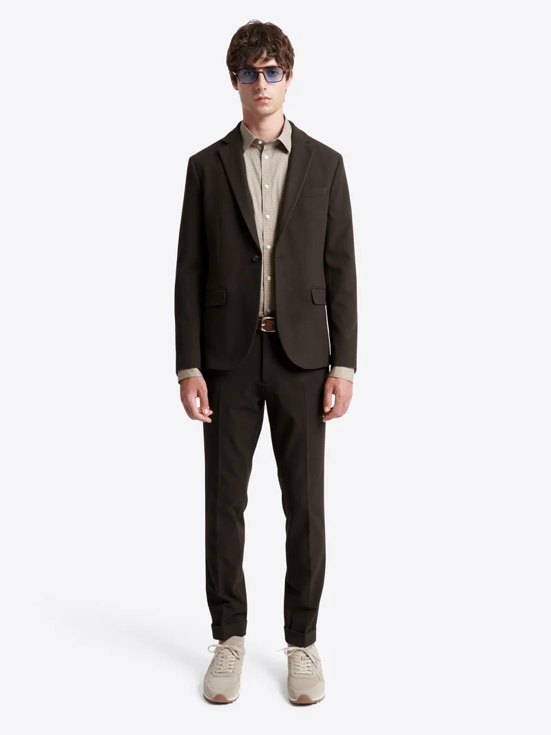 Veste de costume en polyester recyclé