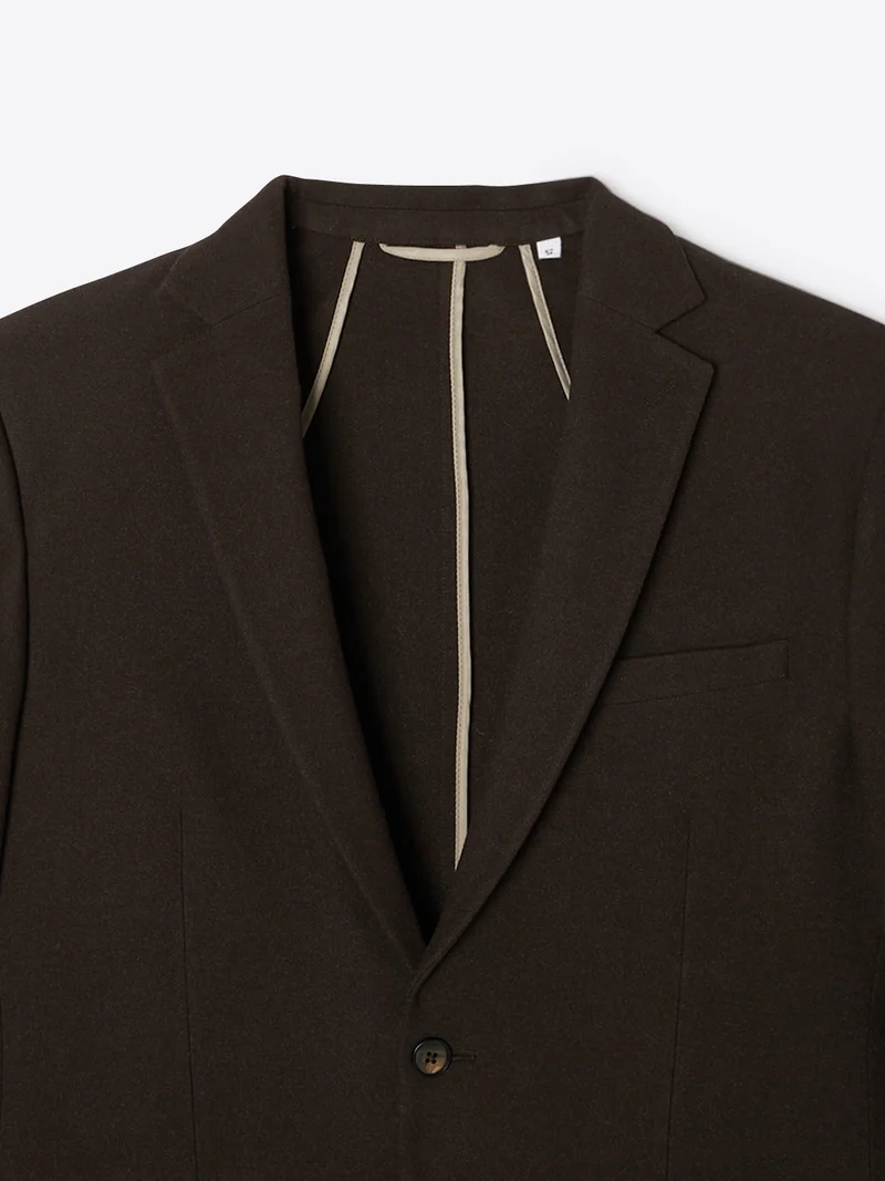 Veste de costume en polyester recyclé