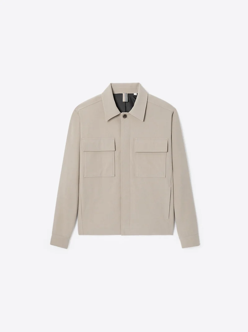 Veste casual à col chemise