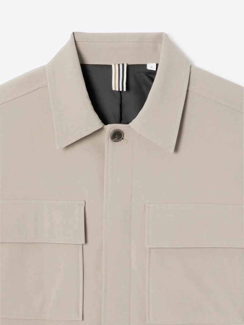 Veste casual à col chemise