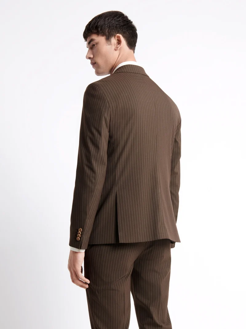 Veste de costume en polyester recyclé