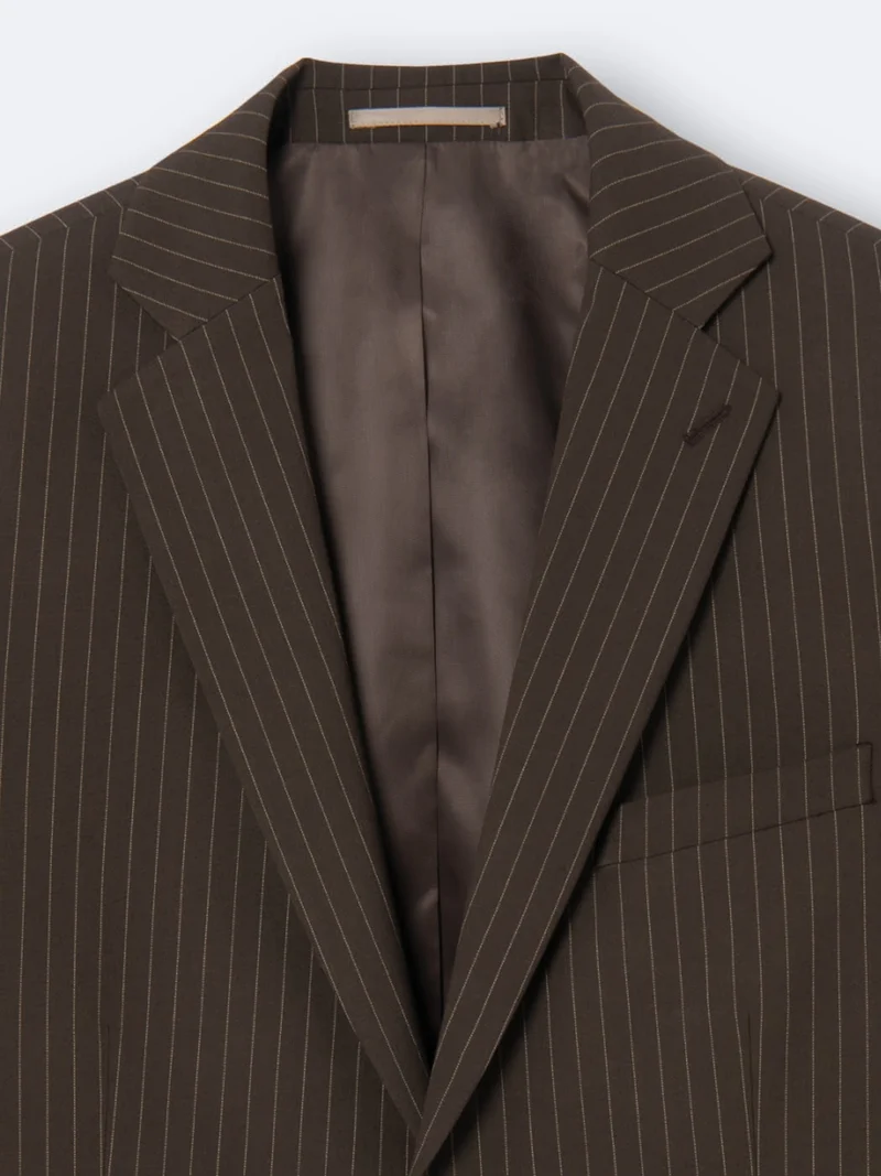 Veste de costume en polyester recyclé