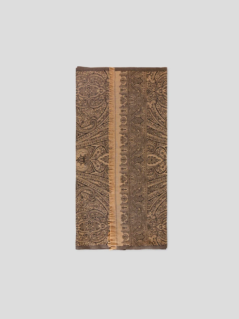 Coffret écharpe motif cachemire