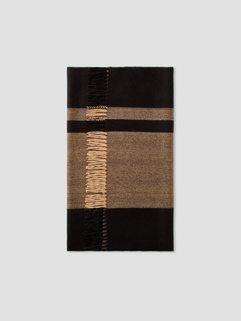 Echarpe plaid graphique