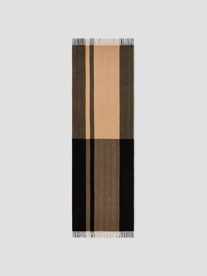 Echarpe plaid graphique
