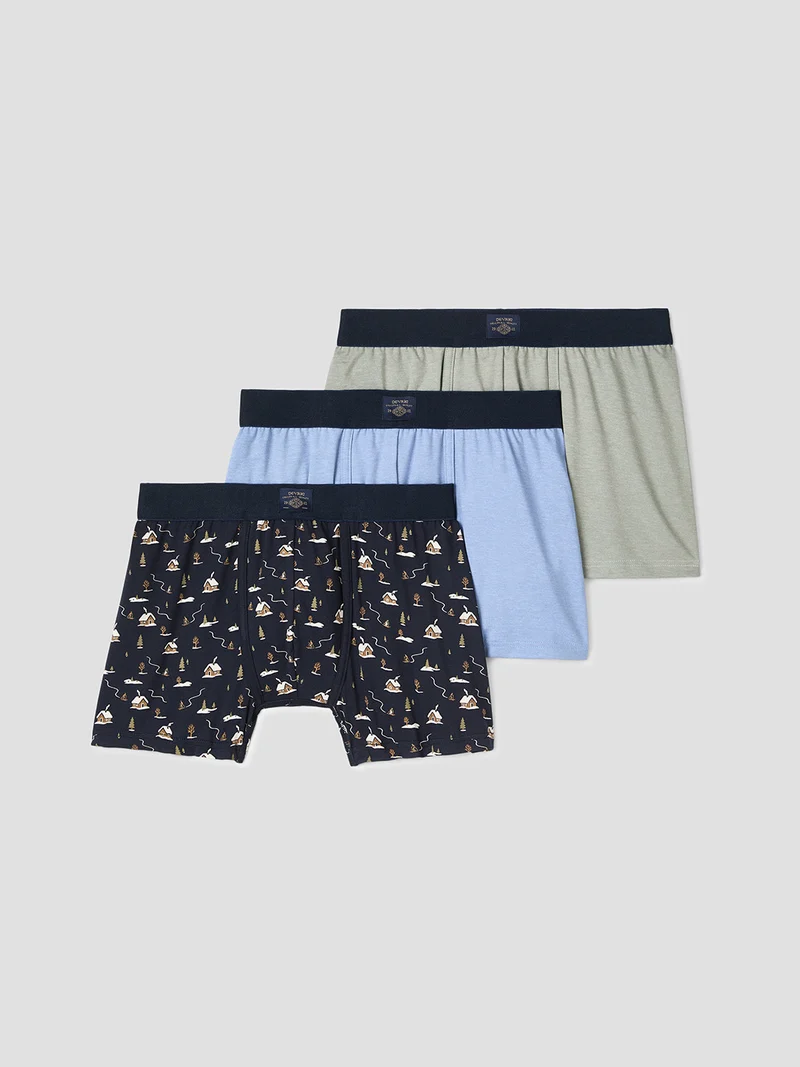 Coffret cadeau 3 boxers fantaisie