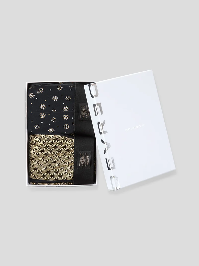 Coffret cadeau 2 boxers fantaisie