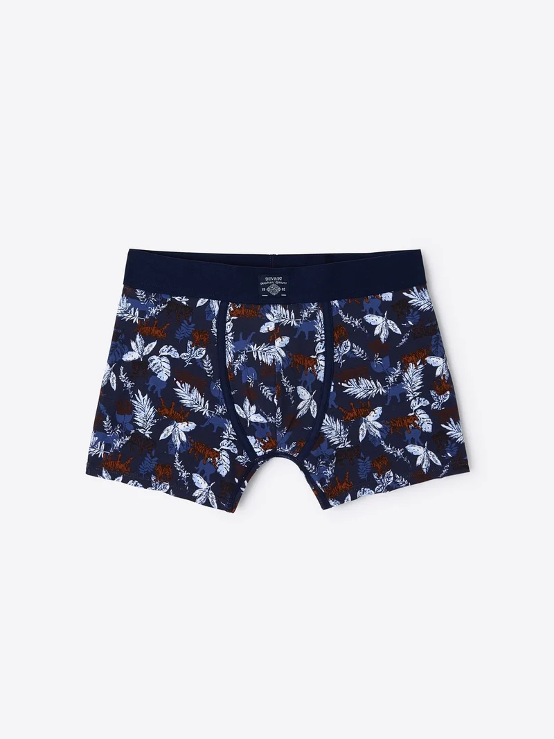 Boxer fantaisie en coton biologique