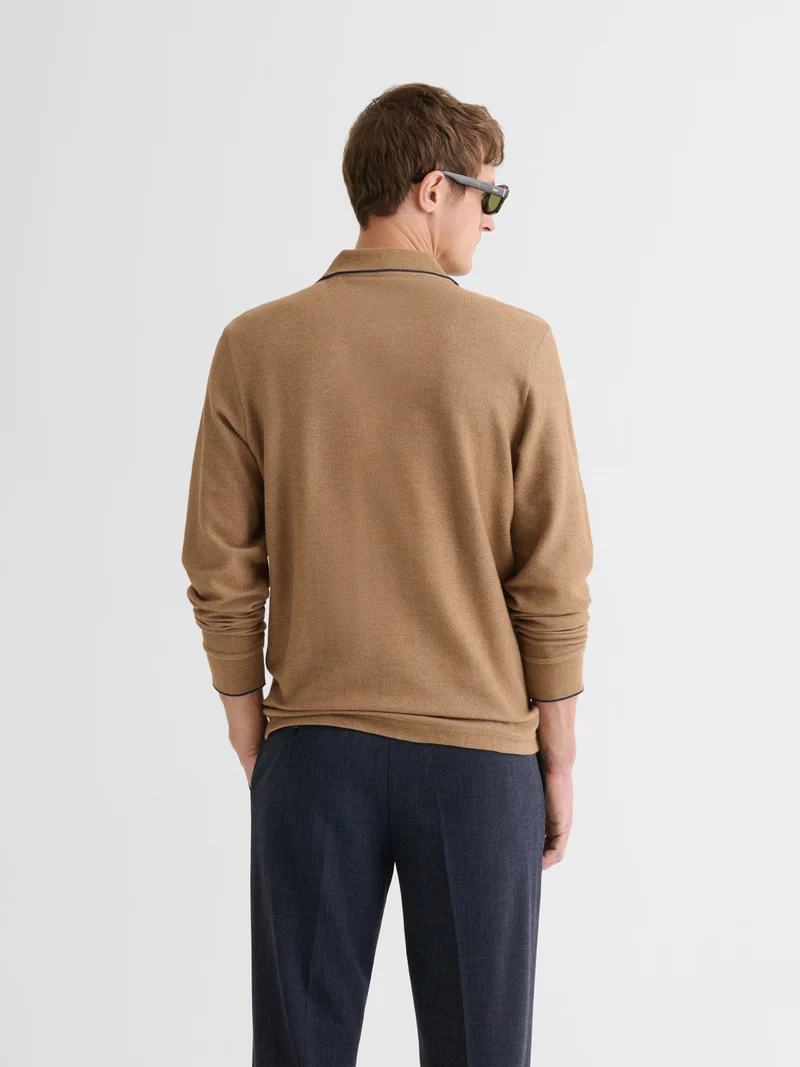 Polo col ouvert