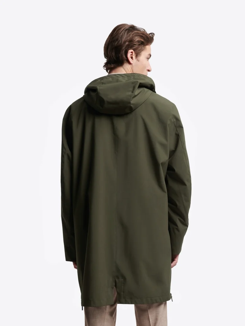 Imperméable regular à capuche
