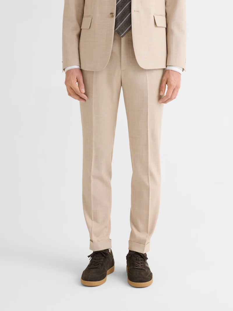Pantalon de costume slim stretch