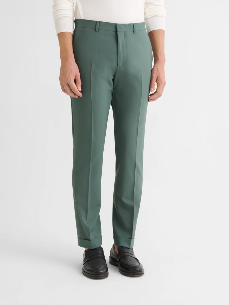 Pantalon de costume slim tissu traveler