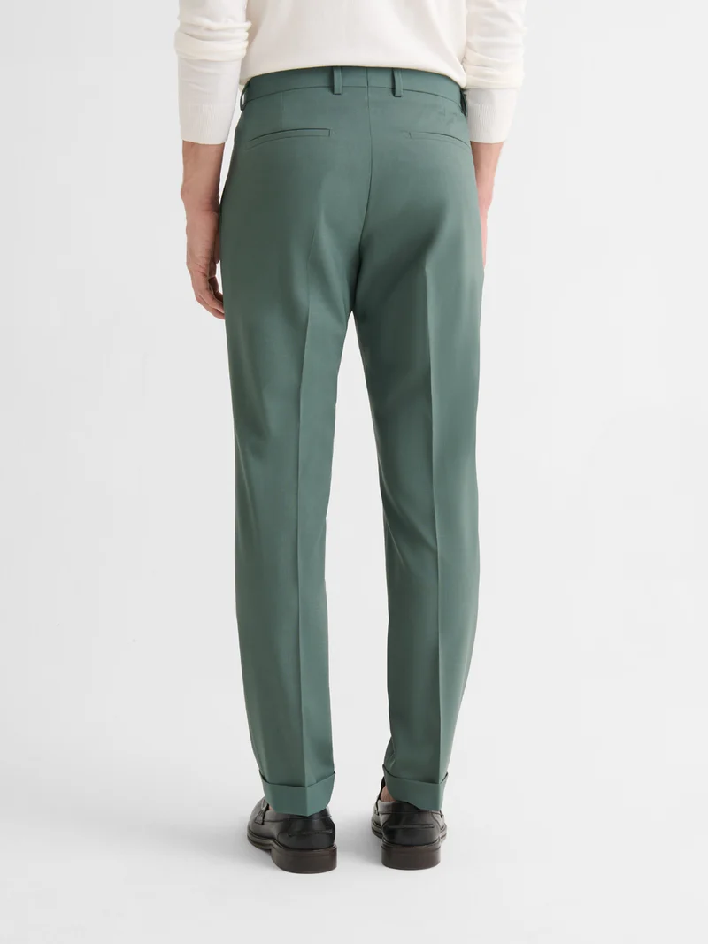 Pantalon de costume slim tissu traveler